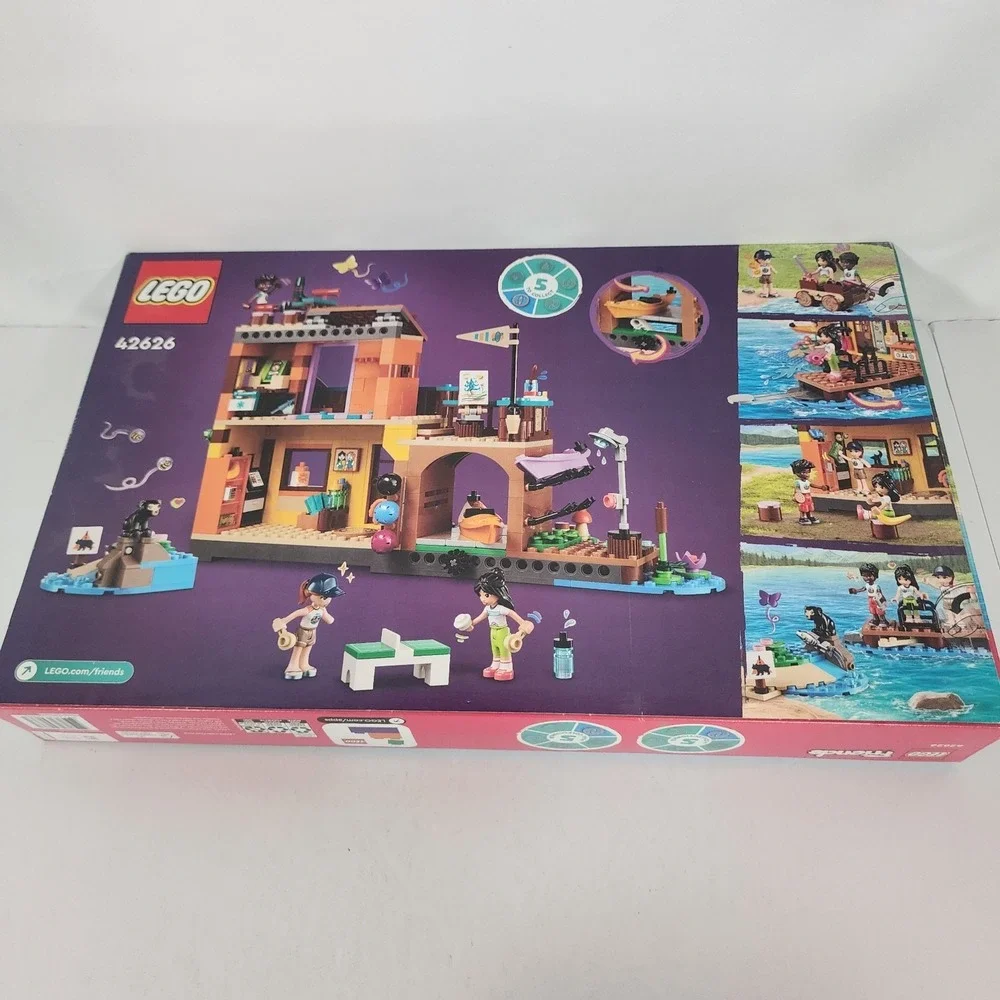LEGO Friends 42626 Adventure Camp Water Sports Building Set 628 Piece NEW Sealed
